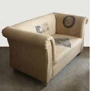 Jute Sofa 2 Seater