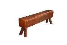 LEATHER BED SIDE BENCH