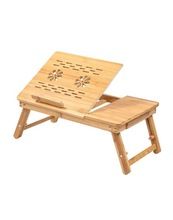 wooden laptop bed computer table