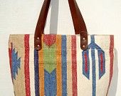 Kilim tote bag