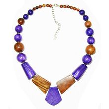 Multi Shape Stone Necklace