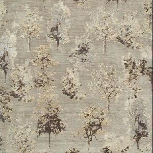 Wool and bamboo silk rug