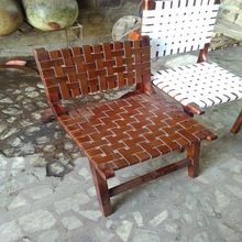Leather Woven Dinning Chair