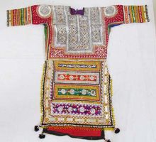 banjara choli gypsy mirror work handmade dress