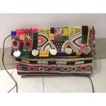 Banjara Cotton clutch bag