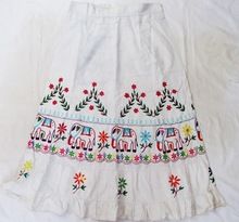 Bohemian Gypsy Ethnic Tribal Cotton Long Skirt