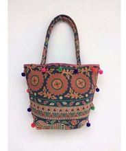 Handmade Mandala Print Gypsy Handbag