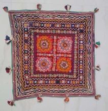 Katchi Handmade Embroidered Cotton Wall Hanging