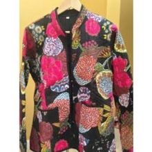 Ladies Handmade Cotton Fabric Kantha Reversible Jacket