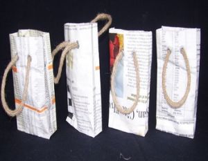 Recycle Newspaper poly Bag