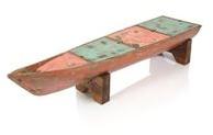 Boat Wood Teak Coffee Table