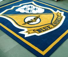 custom made logo design carpet