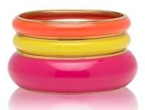 neon color Fashion Bangle Set