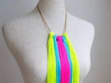 tassel necklace