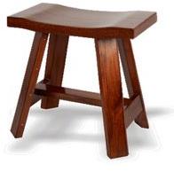 Wooden Spa Stool