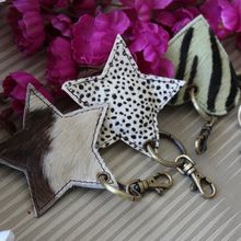 Suede Leather Handmade key Chain