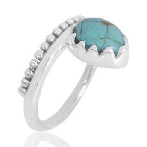 Turquoise Silver Rings