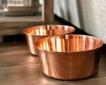 Copper Pet Bowl