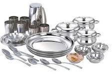 Stainless Steel Dinner Set