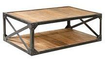 iron metal coffee table