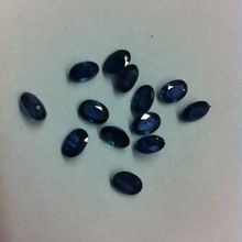 Natural Blue Sapphire Oval cut gemstone