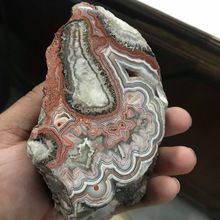 Natural Crazy lace agate rough stones