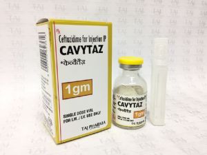 Ceftazidime for injection (Cavytaz 1 gm)