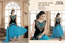 Gown style salwar kameez