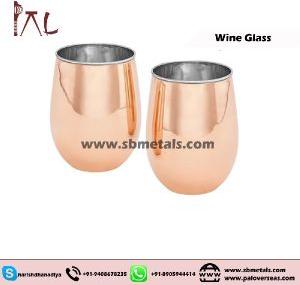 Copper Wine Glasses