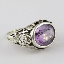 Impressive Gemstone Amethyst Ring