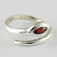 Natural Gemstone Garnet Ring