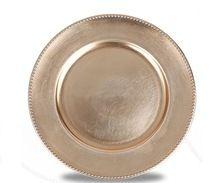 Bridal Metal Round Charger Plate