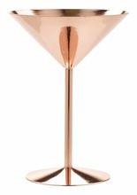 Copper Martini Glass