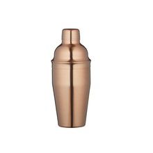 Stainless steel copper bar cocktail shaker set