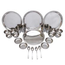 Stainless Steel Dinner Set