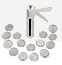 Stainless Steel Kitchen Press with Blades Set