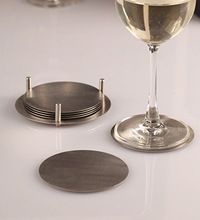 Stainless Steel Round Cup Coaster