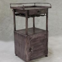 IRON BAR SIDE CABINET