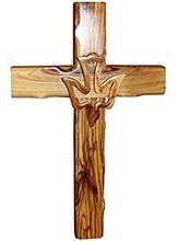 Handcarved Christian Wooden Cross