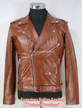 mens classic brando leather jacket