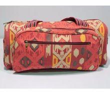 cotton printed ladies duffle bag