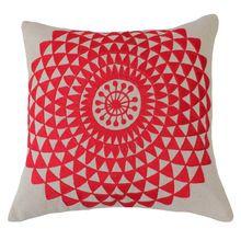 mandala design embroidery cushion cover