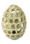 Egg Soapstone Undercut Statue