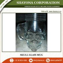 Bulk Skull Glass Coffee Mug
