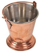 COPPER AND STEEL BALTI