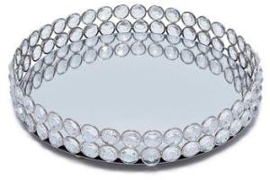 crystal hot bending acrylic fruit tray