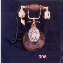 Antique Wooden Telephone