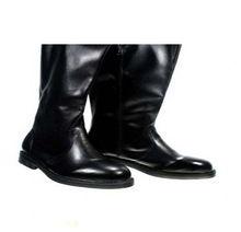 Medieval Black Leather Shoes boots