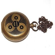 Nautical Antique Brass Gift Push Button Compass