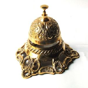 Nautical Brass Engraving Peon Bell